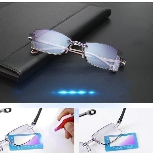 Rimless Reading Glasses for Daily use (Pack of 2)